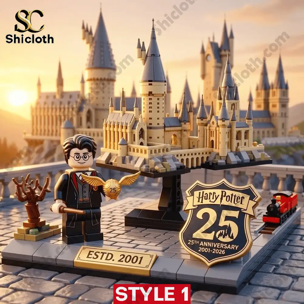 Alternative view of Harry Potter 25th Anniversary Building Block