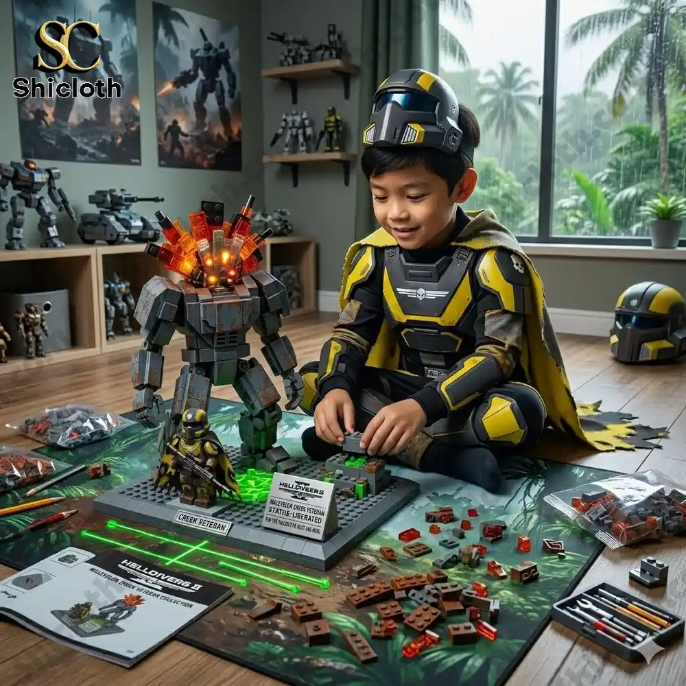 Helldivers 2 Malevelon Creek Veteran Brick Set