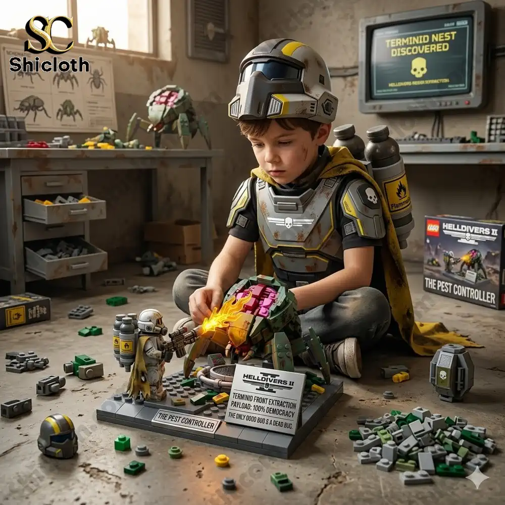 Helldivers Ii Frontline Combat Collectors Building Block Brick 2026