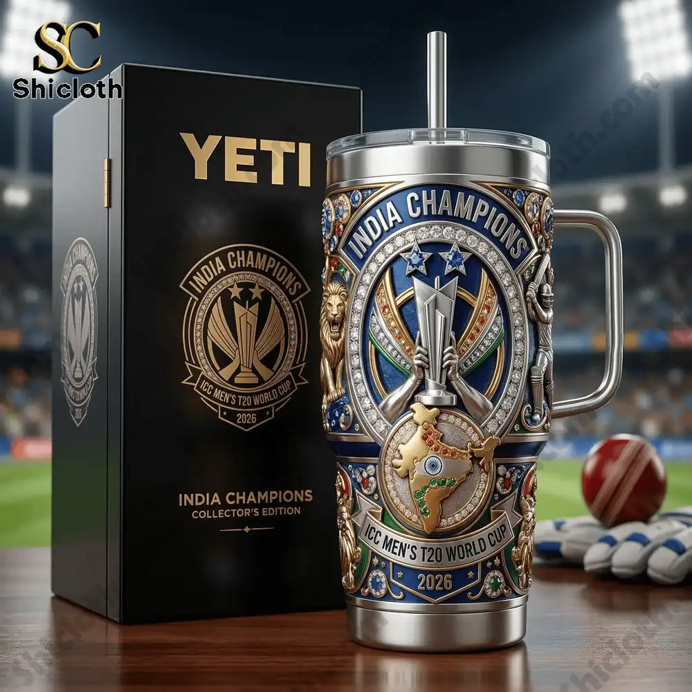 Alternative view of ICC Men's T20 World Cup 2026 40oz Tumbler With Handle