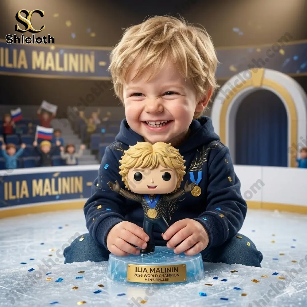 Ilia Malinin 2026 World Champion Men's Singles Pop! Figure