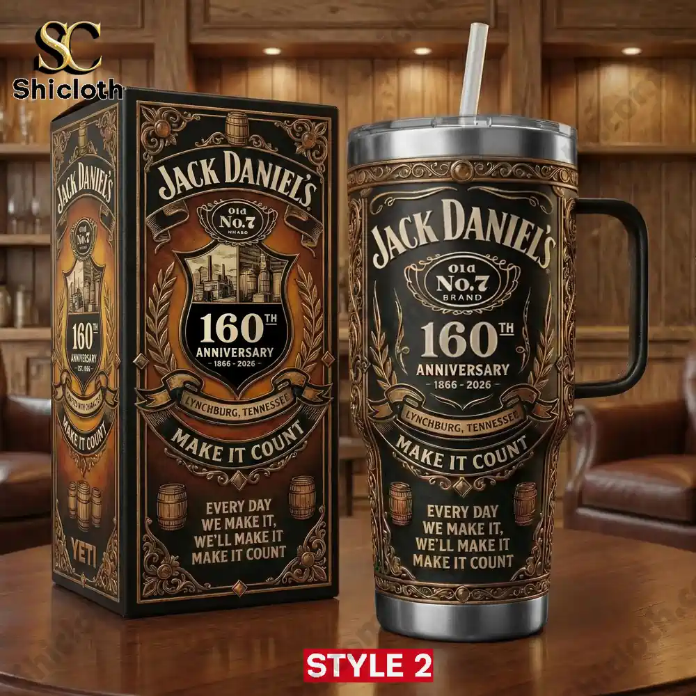 Alternative view of Jack Daniels 160th Anniversary Insulated Tumbler