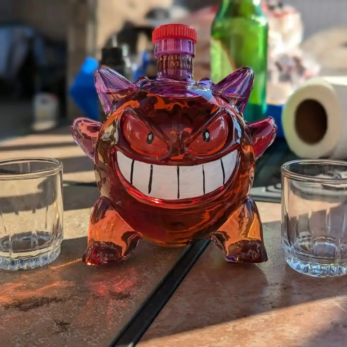 Jack Daniels Gengar Bottle 10 Jack Daniels Gengar Bottle - Image 10