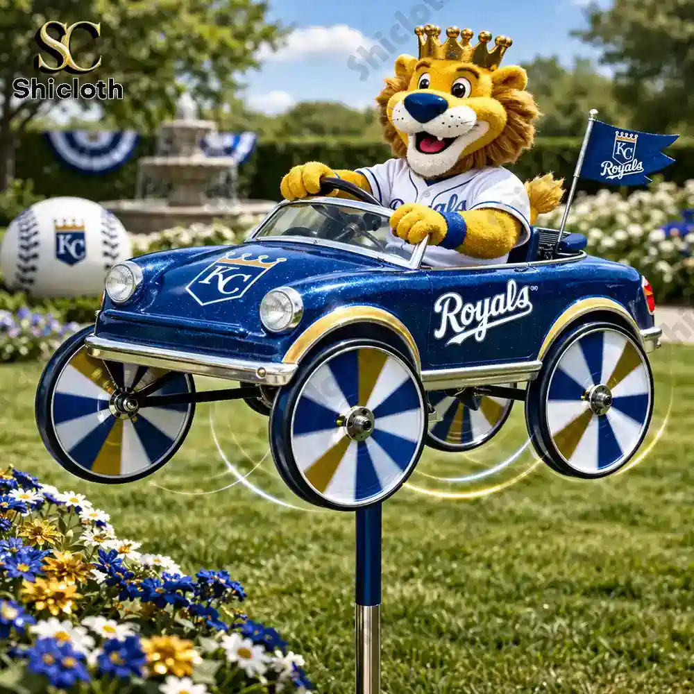 Kansas City Royals Sluggerrr Wind Spinner 3 Kansas City Royals Sluggerrr Wind Spinner - Image 3