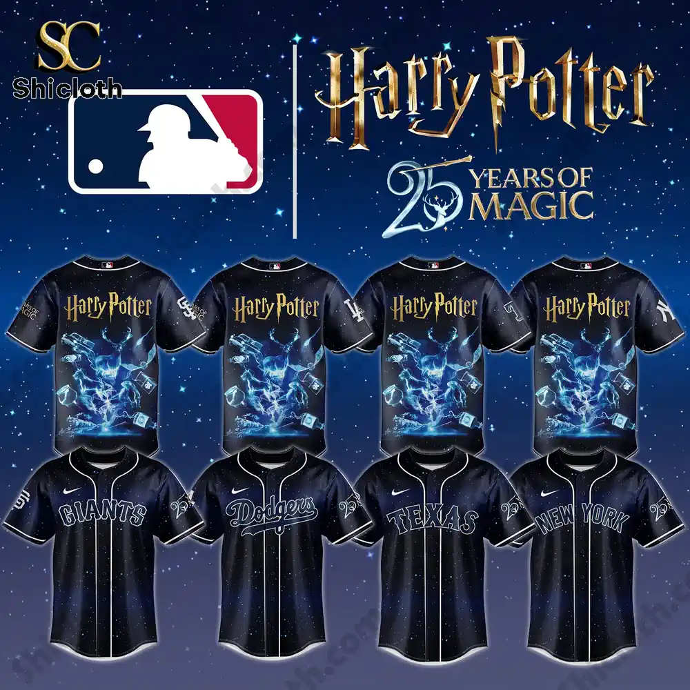 MLB Harry Potter themed baseball jerseys collection by Shicloth!