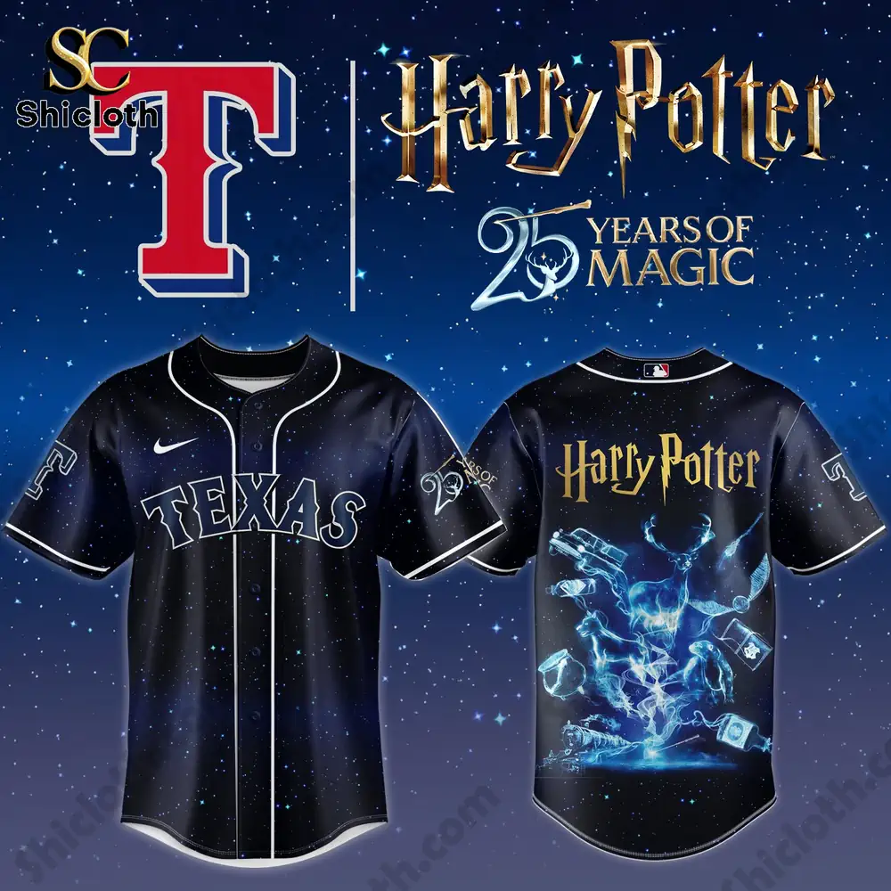 Texas Harry Potter themed baseball jersey by Shicloth!