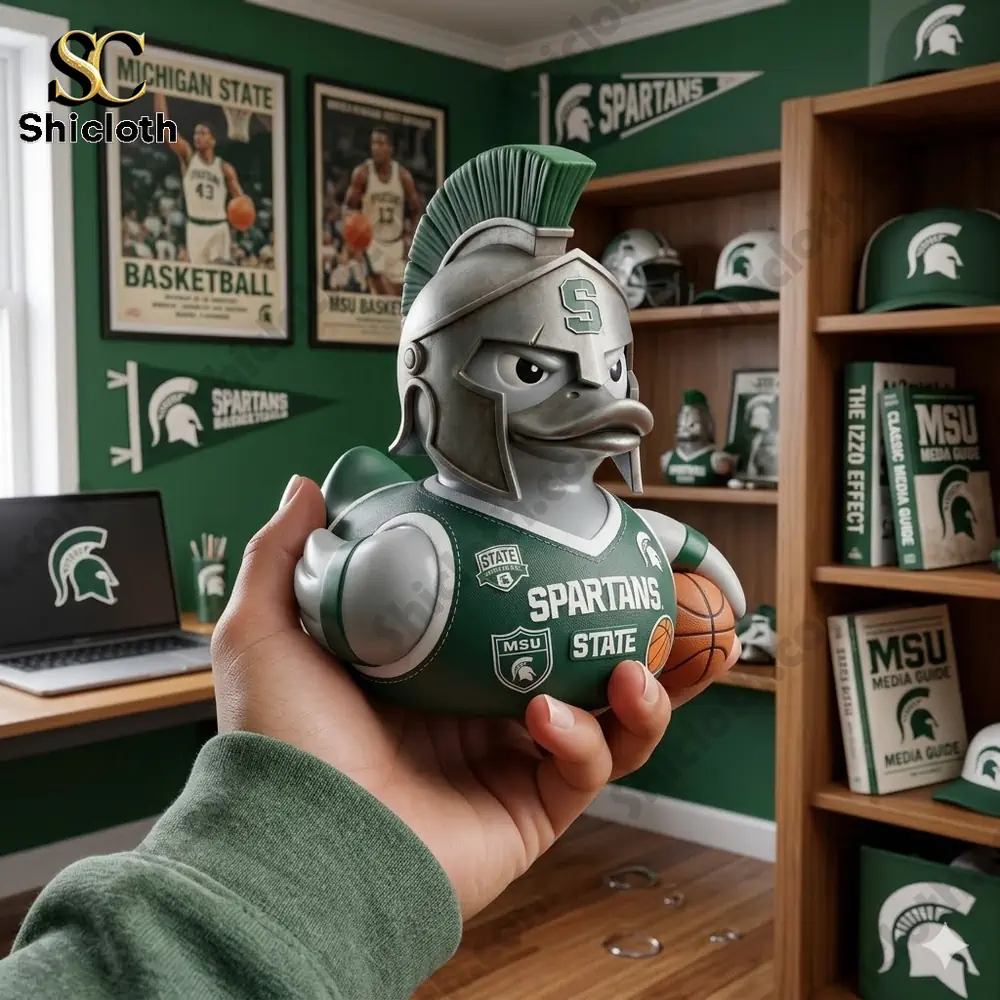 Michigan State Spartans Resin Duck