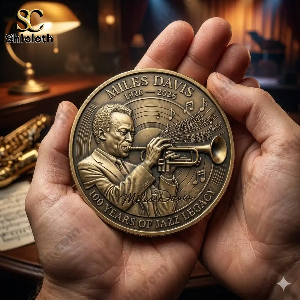 Miles Davis 100th Anniversary Jazz Legacy Collector Coin