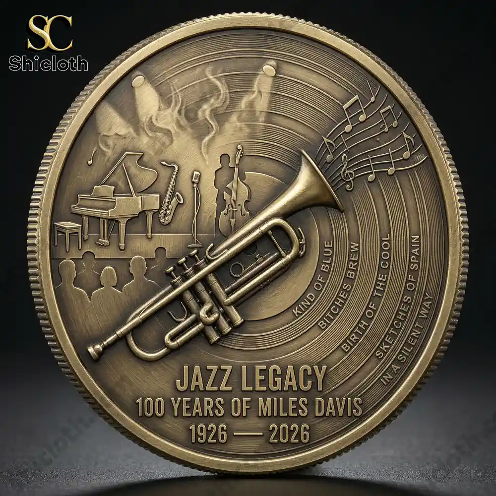 Alternative view of Miles Davis 100th Anniversary Jazz Legacy Collector Coin