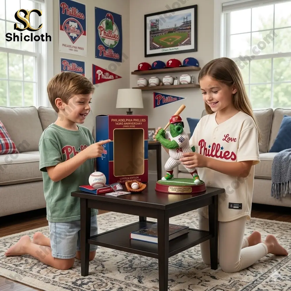 Philadelphia Phillies Phillie Phanatic 143th Anniversary Pop! Figure