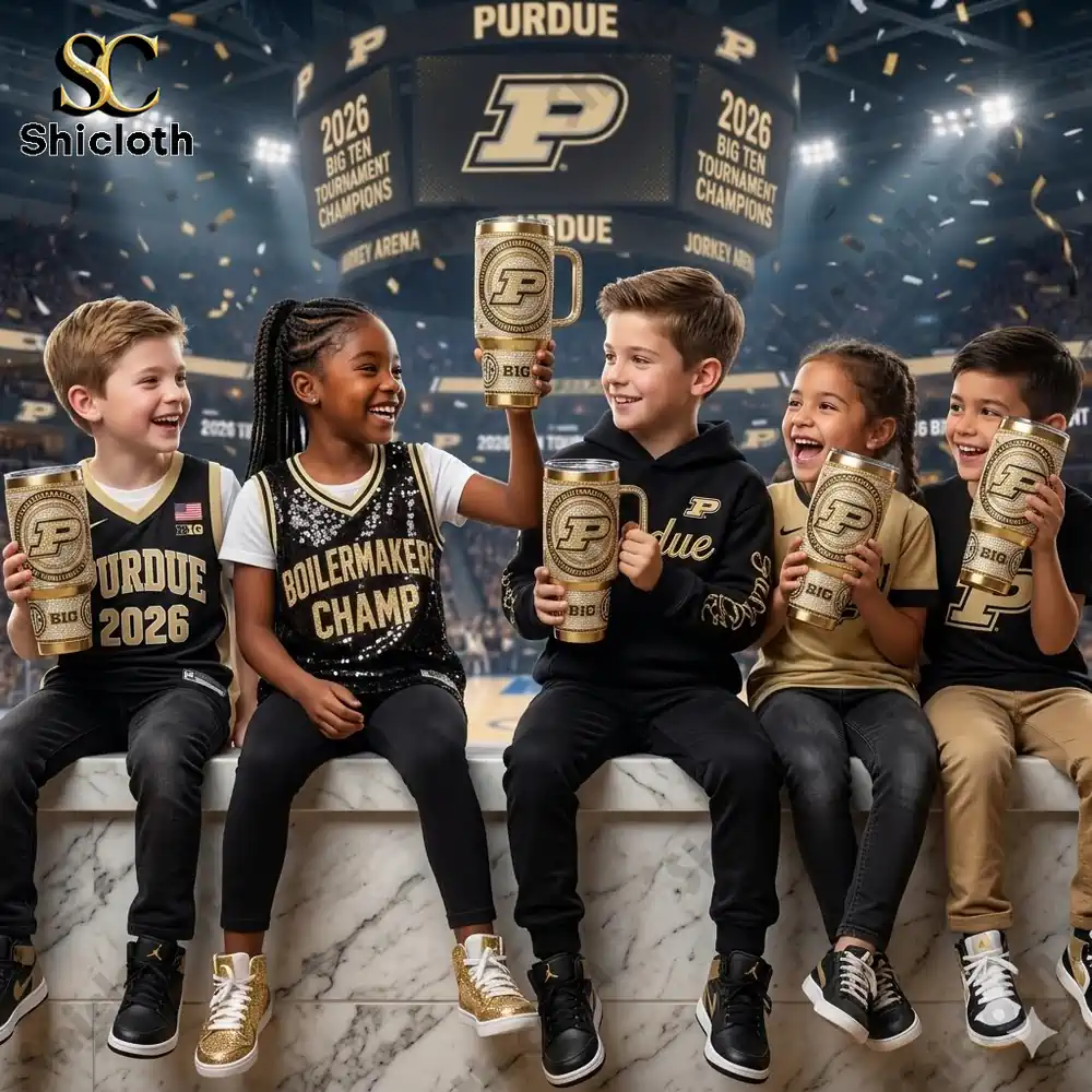 Purdue Boilermakers Big Ten Champions 2026 Tumbler