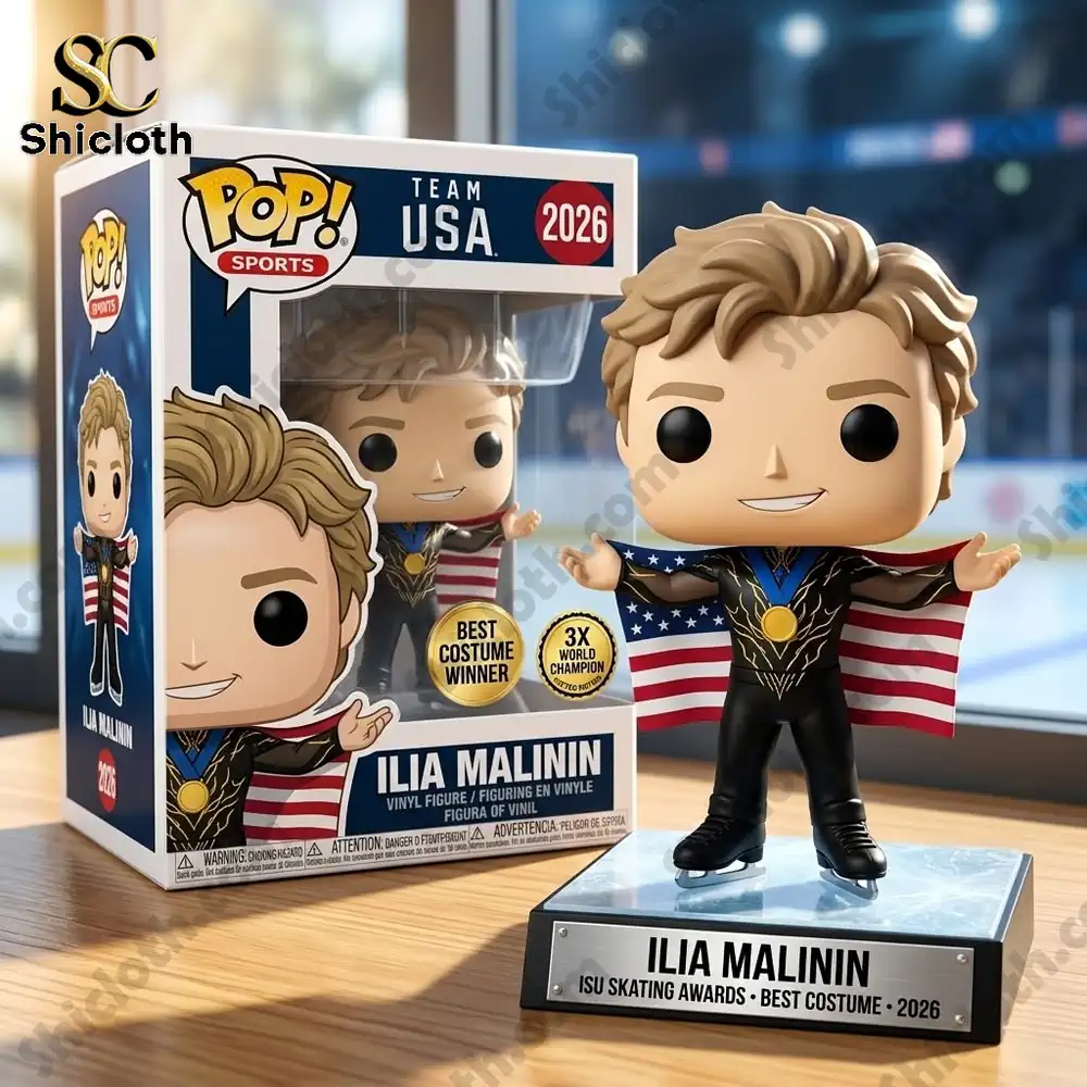 Quad God Ilia Malinin Best Costume Winner Pop! Figure
