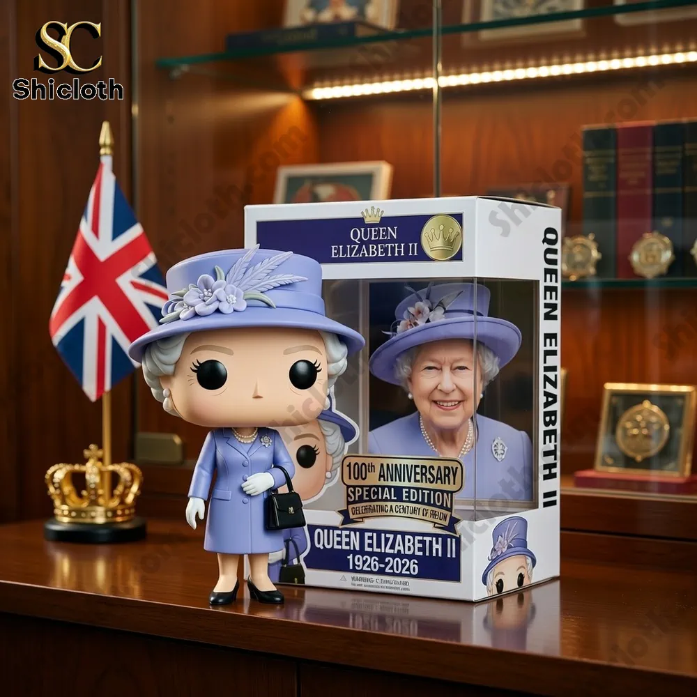 Alternative view of Queen Elizabeth II 100th Anniversary Commemorative POP! Figure
