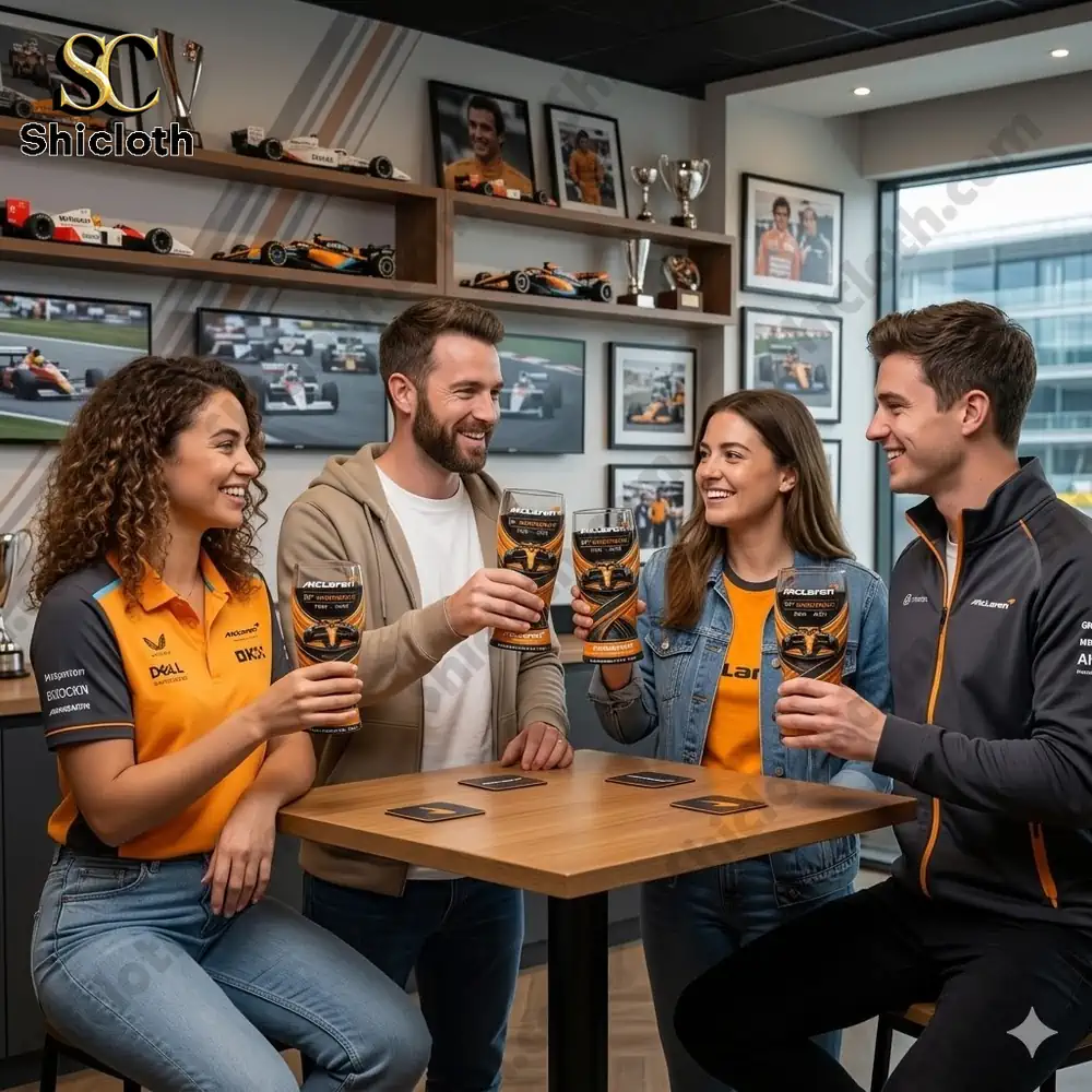 Racing Legacy 1963?2026 63rd Anniversary 3D Relief Pint Glass