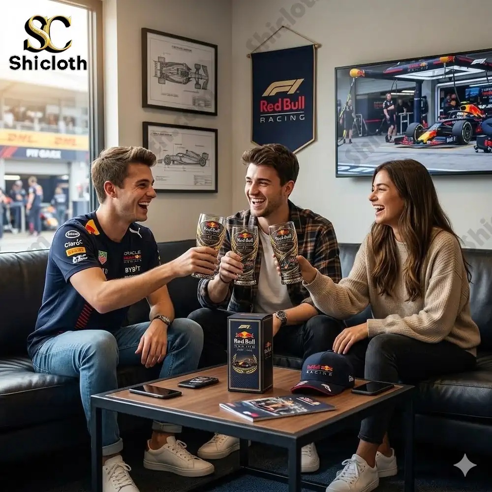 Red Bull Racing 2005?2026 21st Anniversary 3D Relief Pint Glass