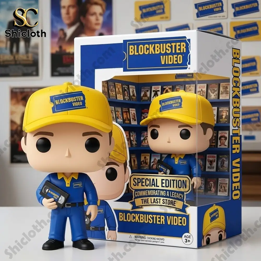 Alternative view of Rewind to Nostalgia_ Blockbuster Pop! Figure