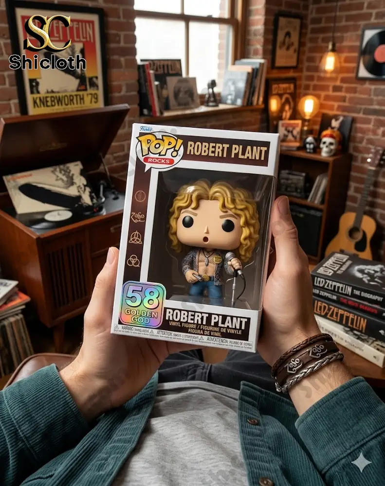 Robert Plant Led Zeppelin 58 Years Golden God Funko Pop