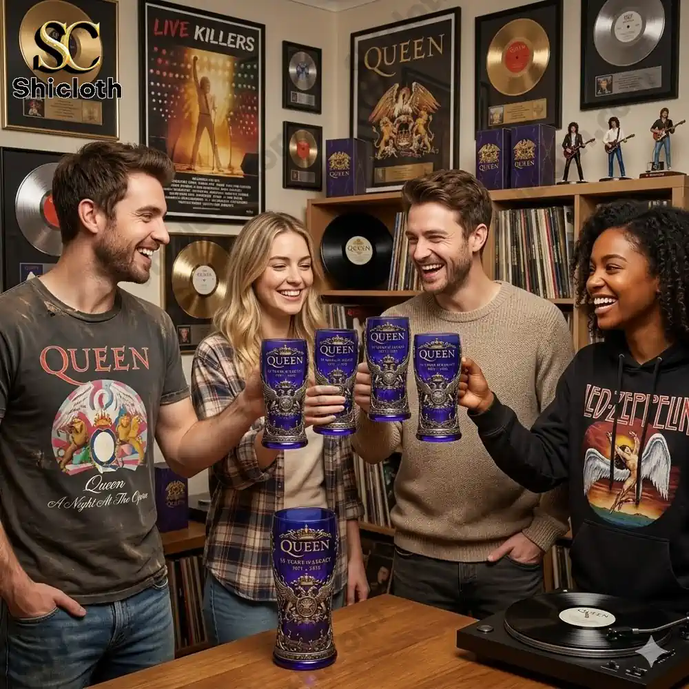 Royal Crest Legends 1971-2026 55th Anniversary 3D Relief Pint Glass