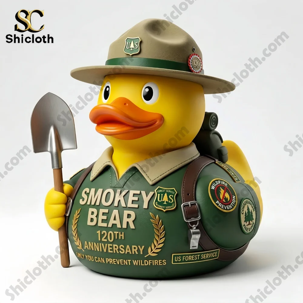 Alternative view of Smokey Bear 120th Anniversary Only You Can Prevent Wildfires Duck