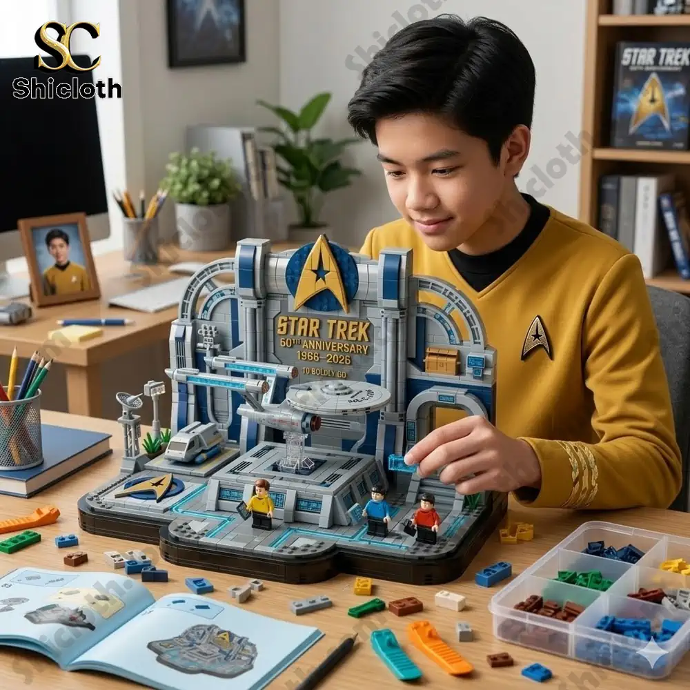 Star Trek 60th Anniversary Building Block Set