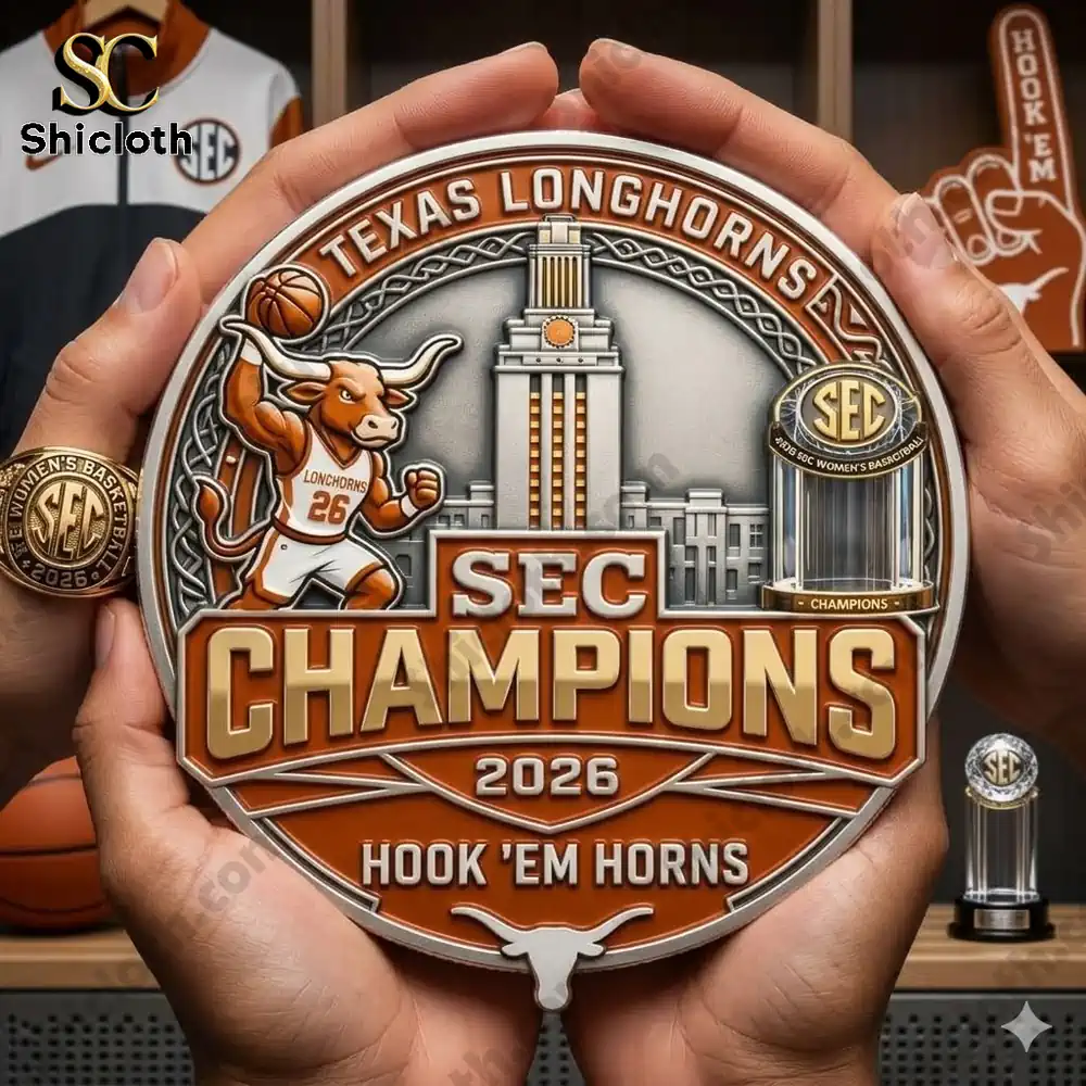 Texas Longhorns Sec Champions 2026 Commemorative Coin