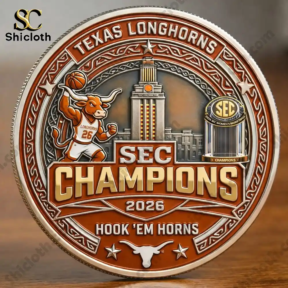 Alternative view of Texas Longhorns Sec Champions 2026 Commemorative Coin