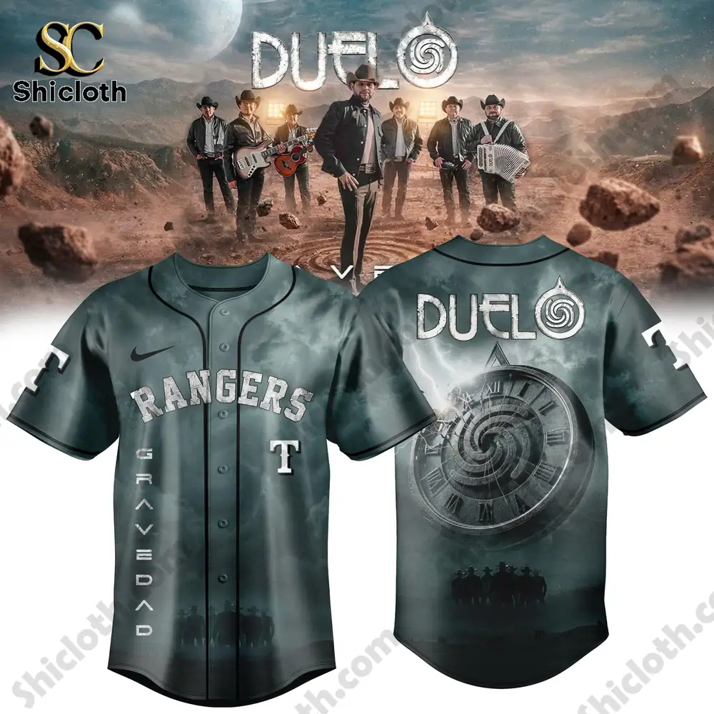 Alternative view of Texas Rangers X Gravedad Tour 2026 Edition Jersey