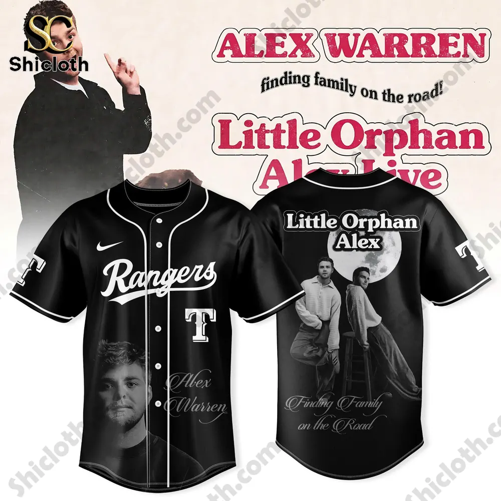 Texas Rangers x Little Orphan Alex Tour 2026 Edition Jersey