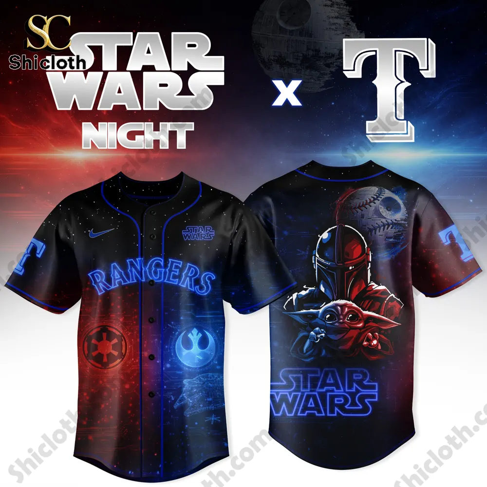 Texas Rangers x Star Wars Night 2026 Edition Jersey