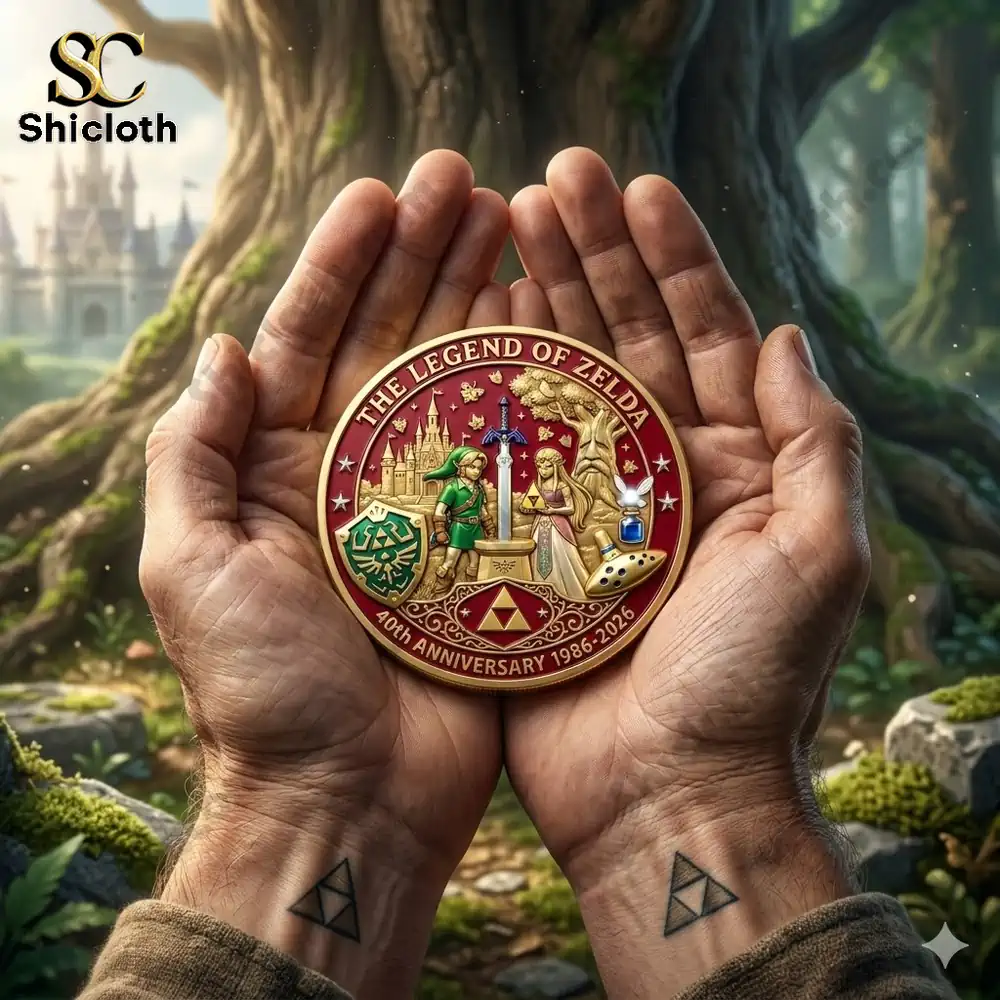 The Legend of Zelda 40th Anniversary Limited Coin