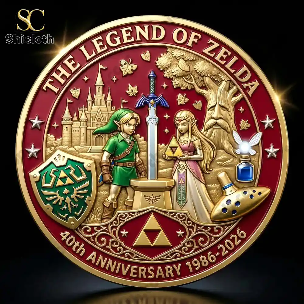 Alternative view of The Legend of Zelda 40th Anniversary Limited Coin
