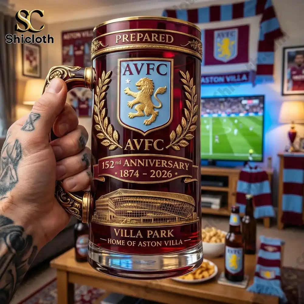 The Villans 152nd Anniversary Collector Beer Glass