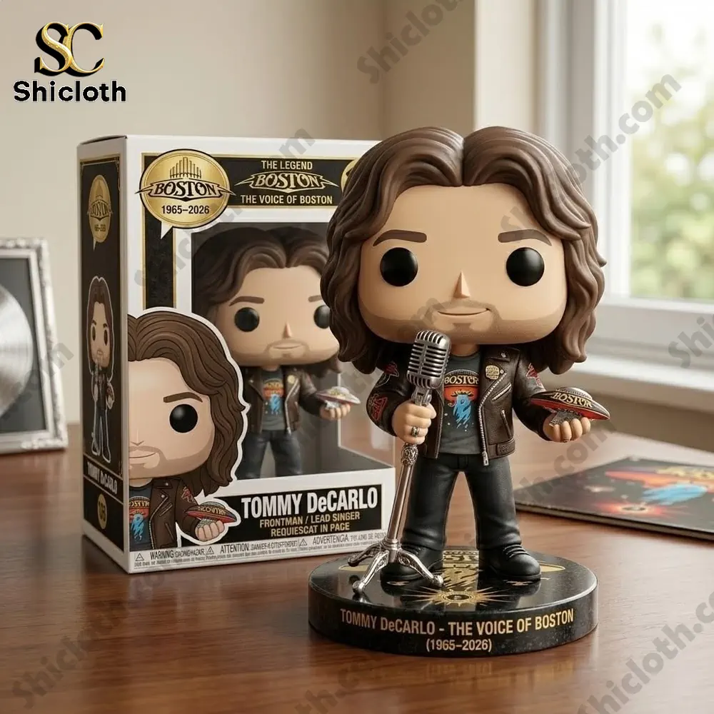 Alternative view of Tommy DeCarlo ?The Voice of Boston? Collector Figure