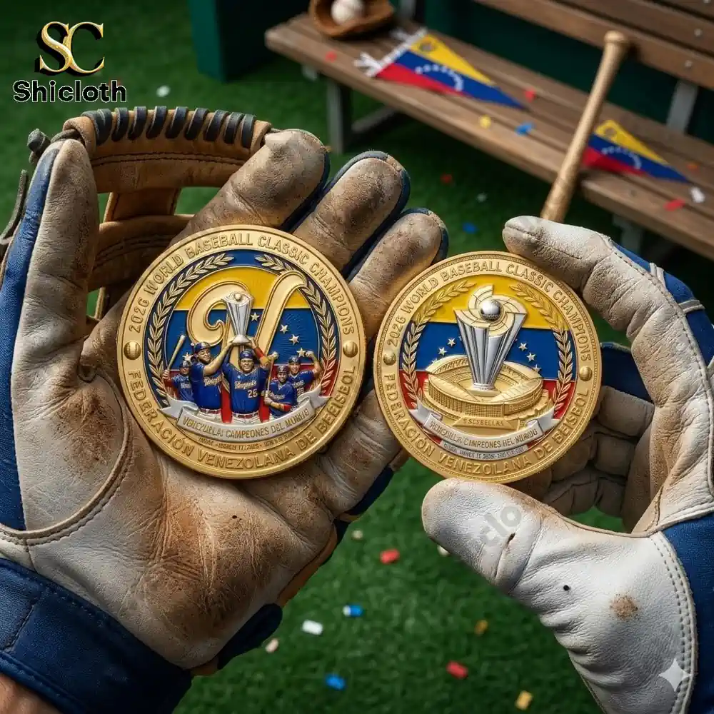 Venezuela Baseball WBC 2026 Champions Commemorative Coin