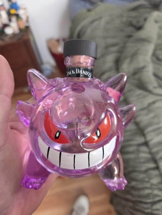 Jack Daniels Gengar Bottle 11 Jack Daniels Gengar Bottle - Image 11