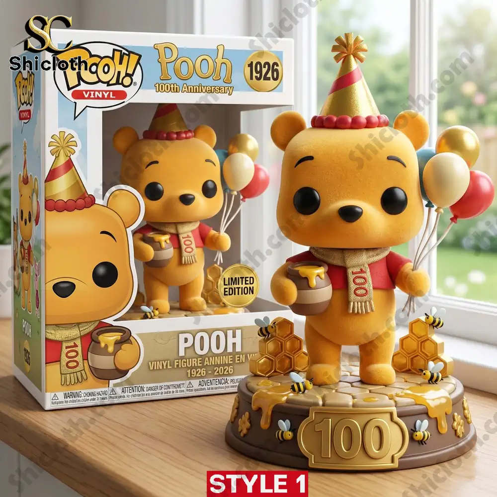 Winnie the Pooh 100th Anniversary Limited Edition Pop! Figure