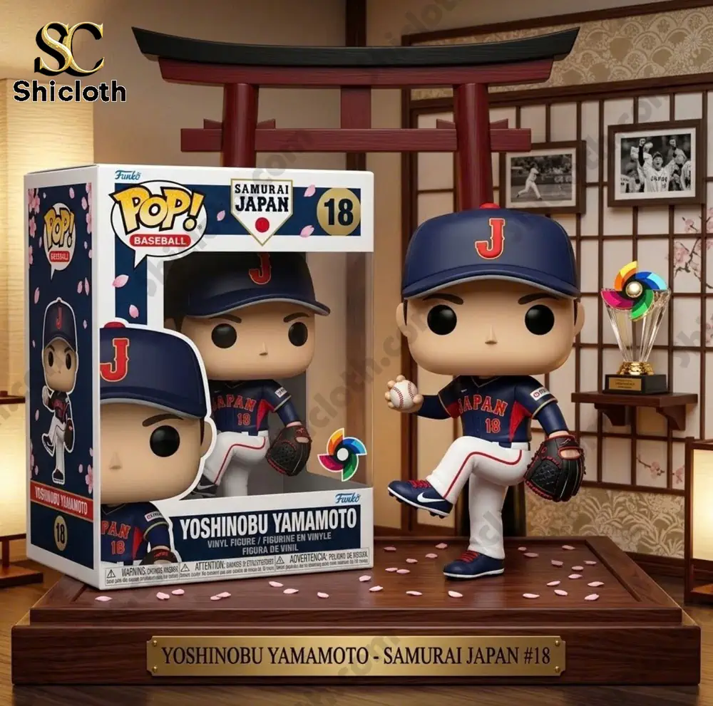 Alternative view of Yoshinobu Yamamoto Samurai Japan Funko Pop Vinyl Figure