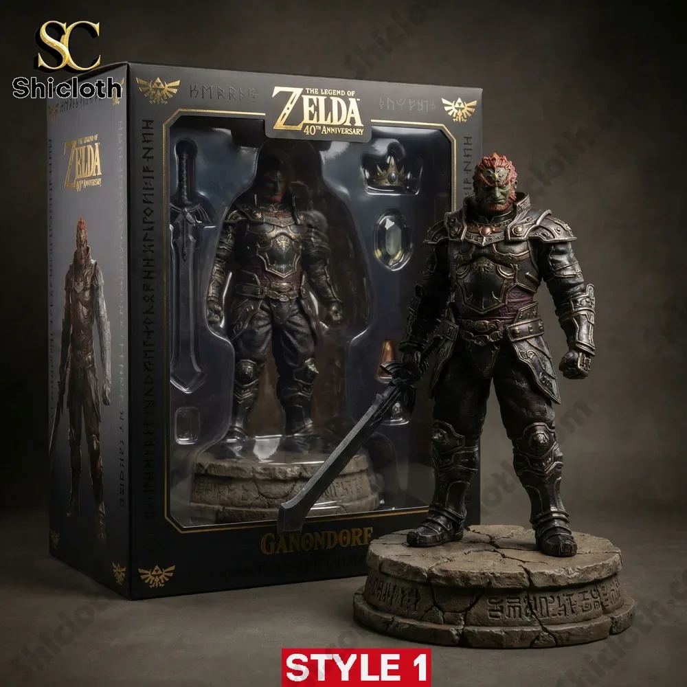 Alternative view of Zelda 40th Anniversary Hot Toy 1-6 Collection Figures