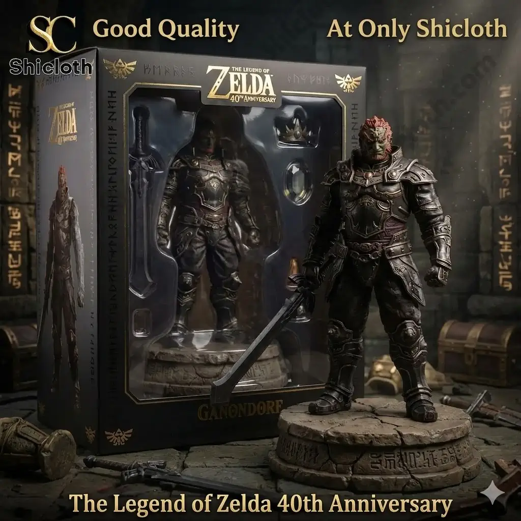 AC/DC 53rd Anniversary Commemorative Figure 87 Ganondorf armored figure with sword in collector box