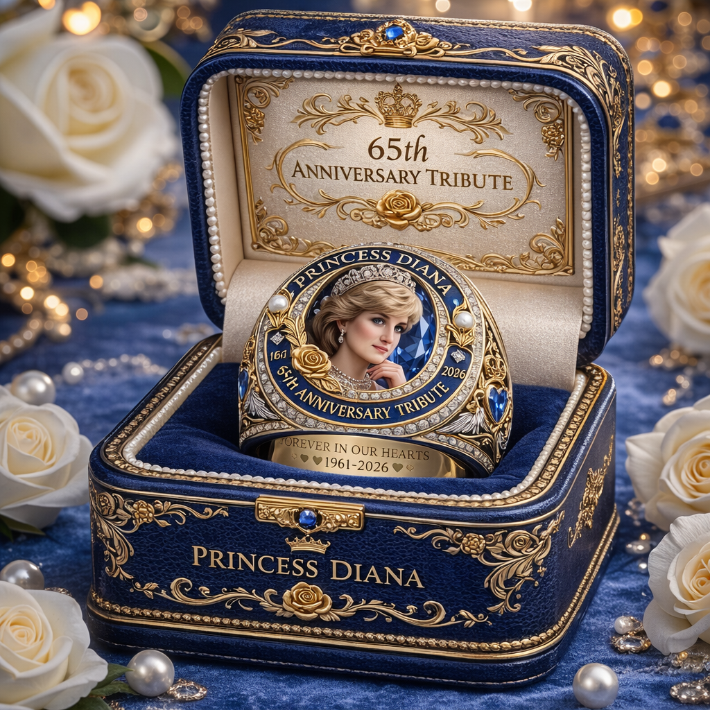 Princess Diana 65th Anniversary Commemorative Ring