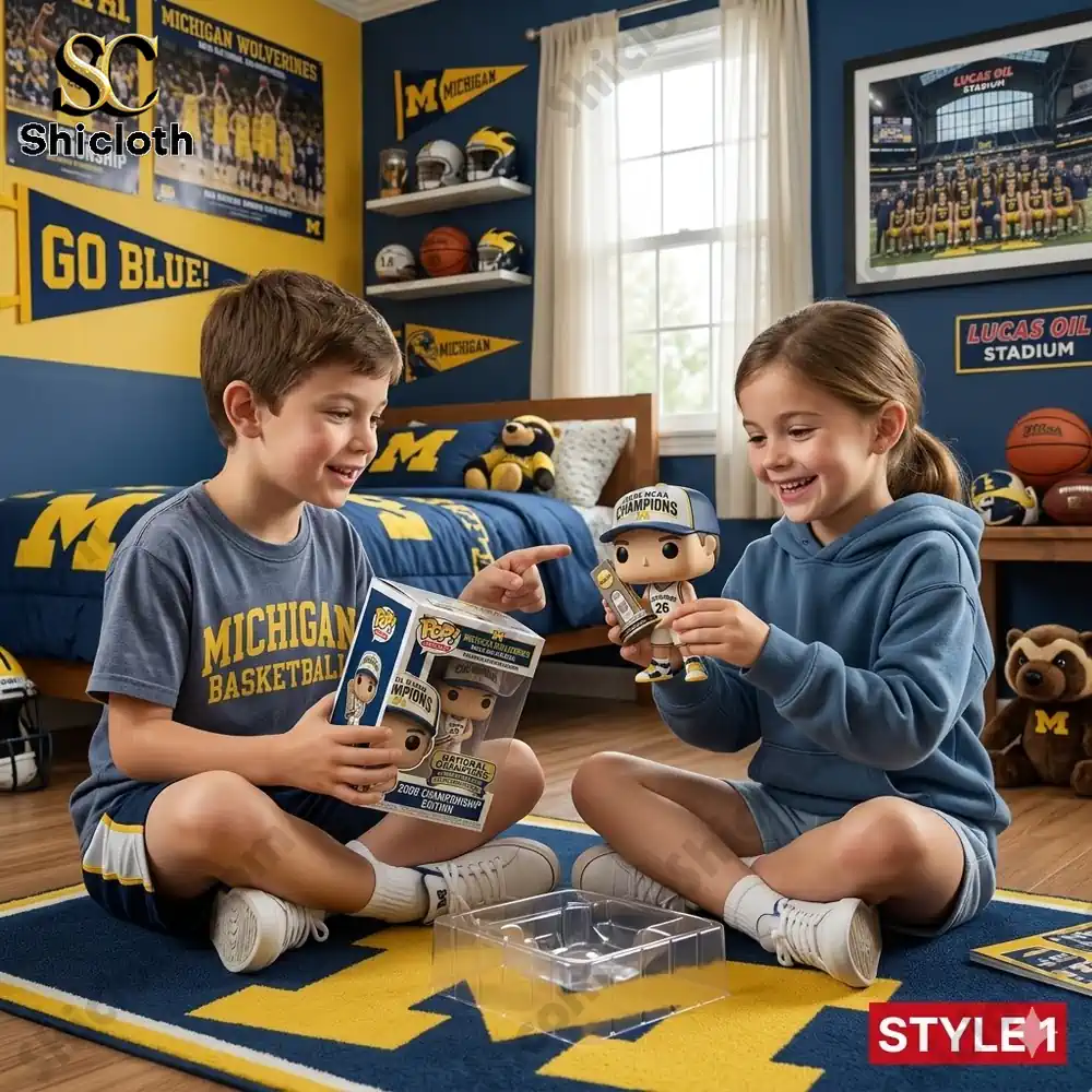 2026 Michigan Wolverines National Championship Commemorative Pop! Figure