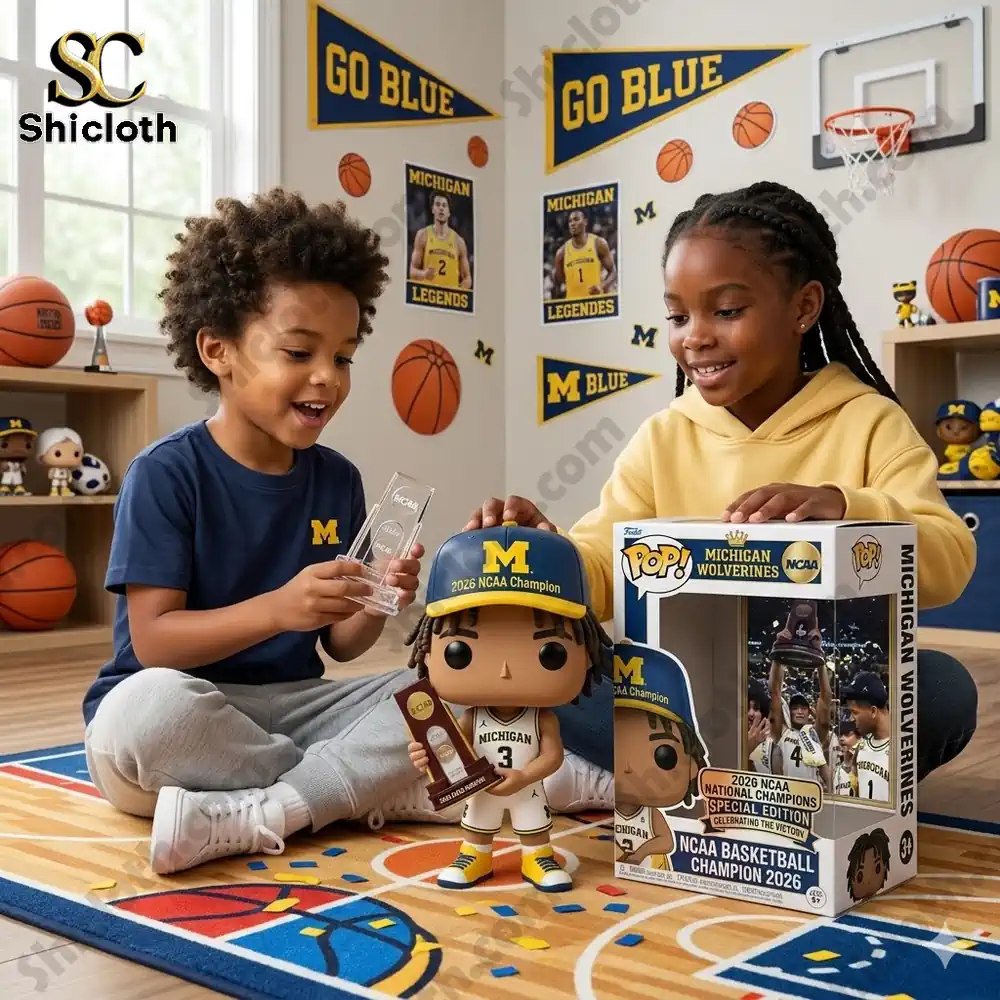 2026 NCAA Champions Michigan Wolverines Pop! Figure
