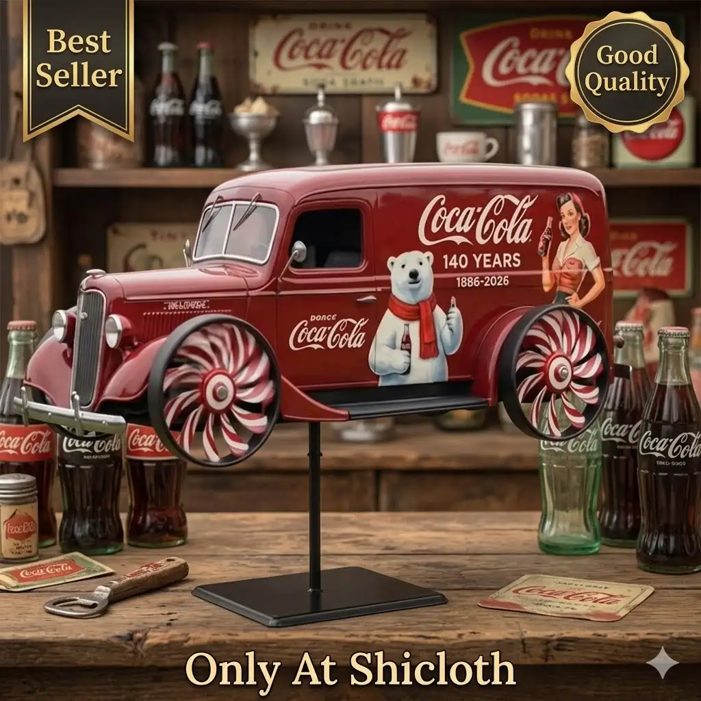 Vintage Coca Cola truck indoor display model!