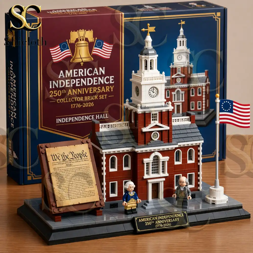 Alternative view of American Independence 250th Anniversary Collector Brick Set