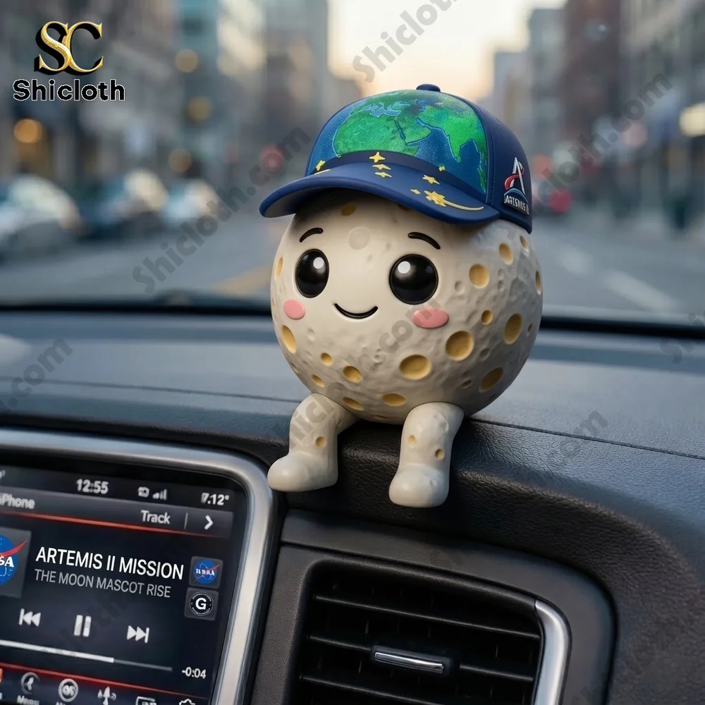 Artemis II Moon Mascot Rise Decorative Pop! 3D Figurine 3 Artemis II Moon Mascot Rise Decorative Pop! 3D Figurine - Image 3