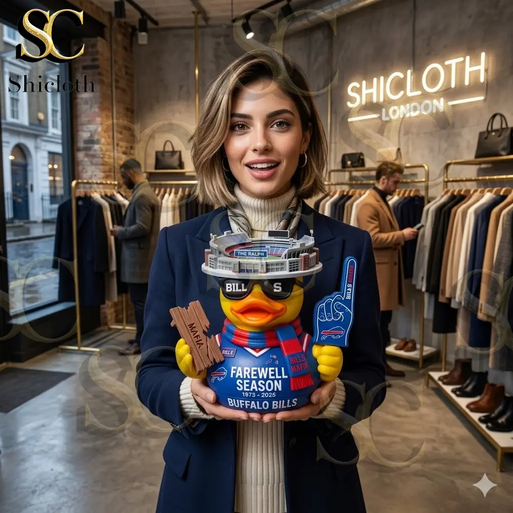 Buffalo Bills Farewell Season Stadium Collector Duck