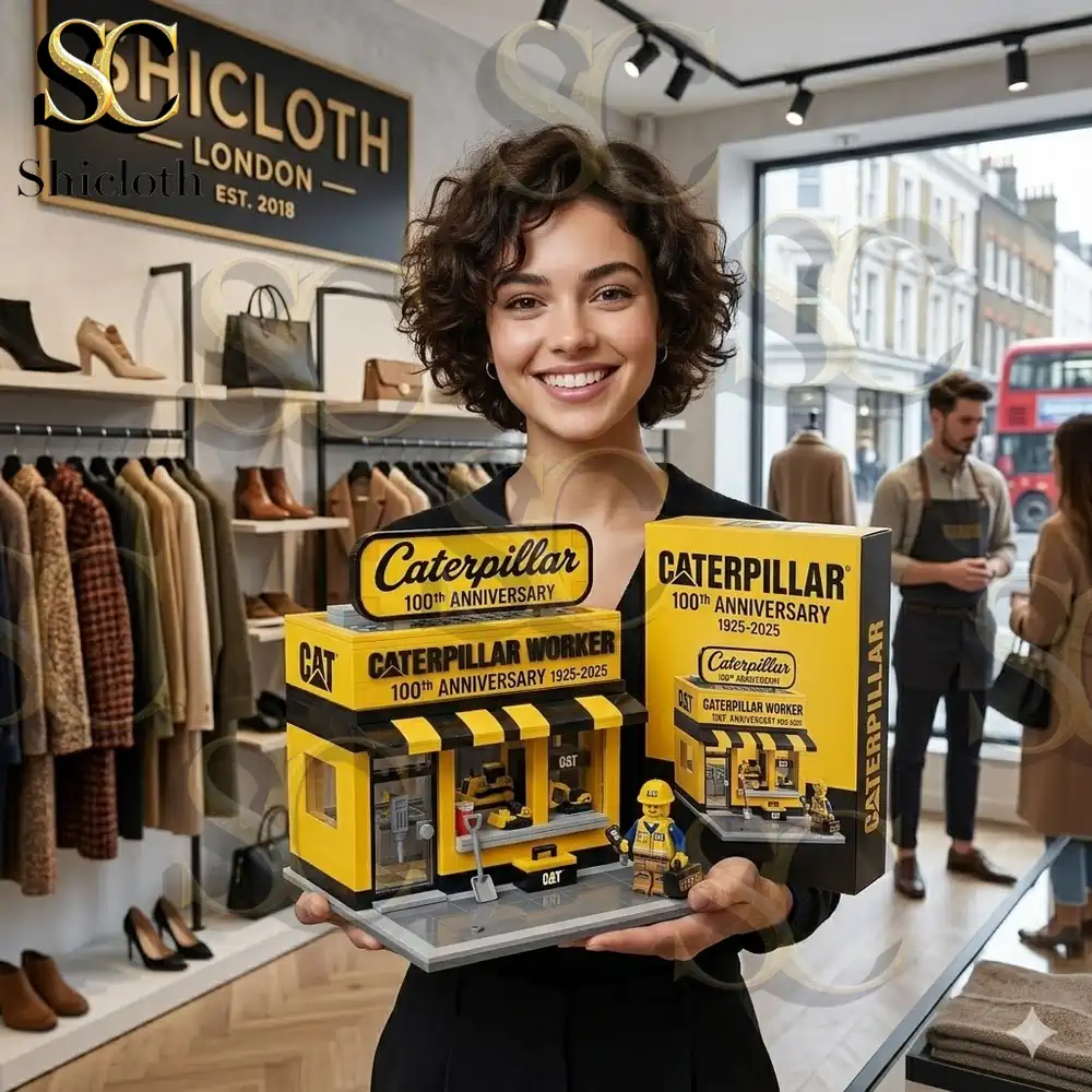 Caterpillar 100th Anniversary Building Brick Set