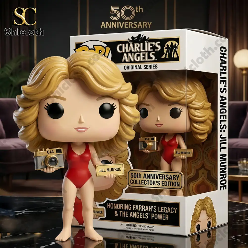 Alternative view of Charlie's Angels Jill Munroe 50th Anniversary Commemorative Pop! Figure