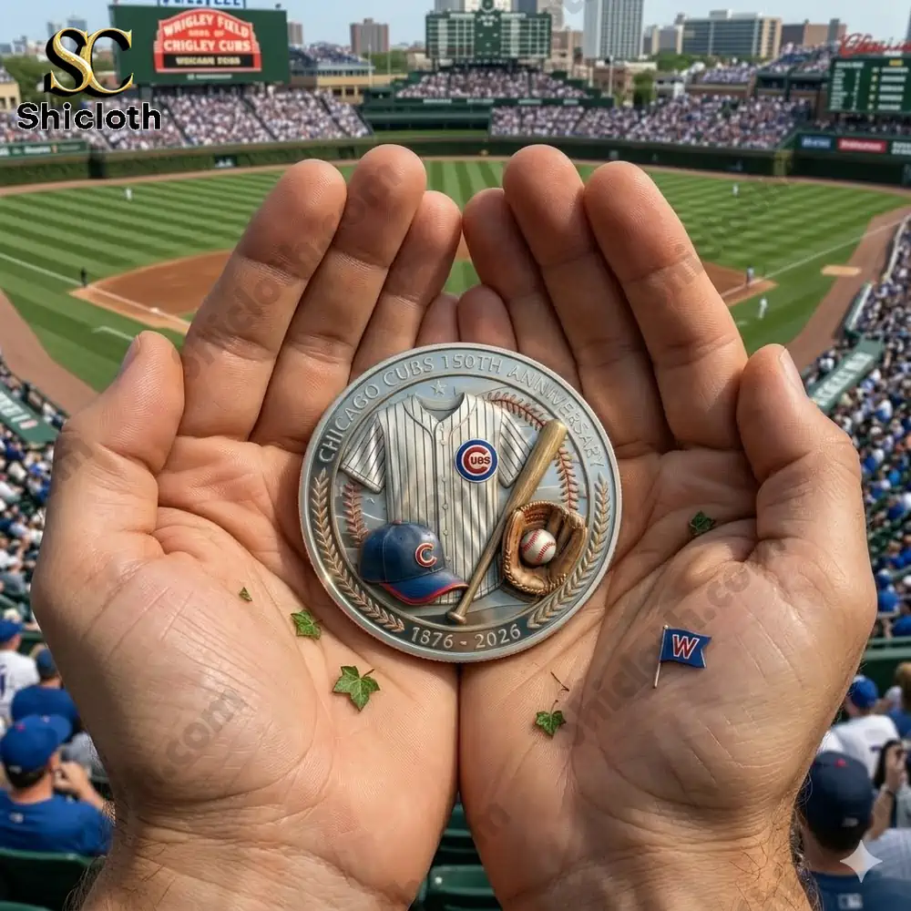 Chicago Cubs 150th Anniversary Commemorative Coin