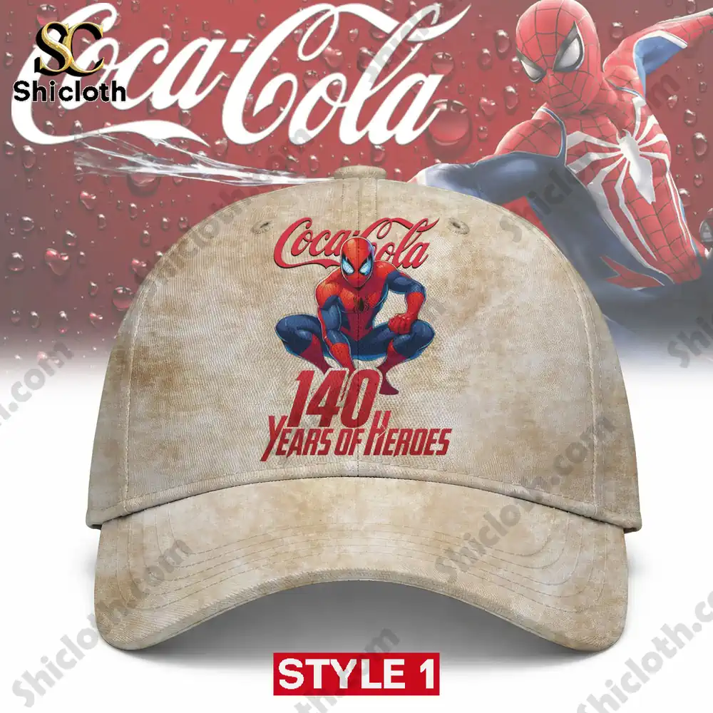 Alternative view of Coca-Cola x Marvel 140 Years Legends Never Fade Cap Hat